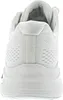 The back view of a white Skechers sneaker. Produktbild-Vorschau
