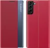 Samsung Galaxy S21 FE 5G Pouzdro, Slim Flip Kožené Pouzdro Náhled obrázku produktu 2