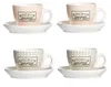 Ritzenhoff 4er Set Retro Kitchen Espressotasse 80ml Produktbild-Vorschau 1
