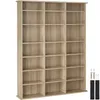 tectake® CD DVD Regal Stevie 105,5 x 19 x 136,5 cm Podgląd zdjęcia produktu 1