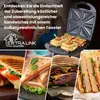 Extralink Sandwichmaker XXL SJ-33 1400W für 4 Sandwiches Produktbild-Vorschau 5