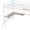 Hochbett, 90x200cm Bettgestell Metallbett, Eisenbett, Produktbild-Vorschau 7