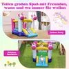 Hüpfburg mit Rutsche - Strapazierfähiges Oxford-Gewebe, für Produktbild-Vorschau 4