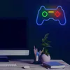 Neon LED Schriftzug Gamepad Wanddekoration 27,5x41x1,6 cm Produktbild-Vorschau 8