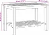 Tavolino da salotto con archiviazione Marrone 70 x 40 x 45 Anteprima dell’immagine prodotto 9