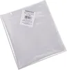 A clear plastic bag with a label on it, lying on a white background. Podgląd zdjęcia produktu