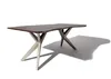 MASSIVMOEBEL24 | Table à manger 160x90 Acacia laqué Gris Voir les images du produit 7