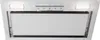 A stainless steel range hood with integrated LED lights and control panel. Náhľad obrázku produktu