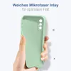 Hülle für iPhone X Case Cover Bumper Silikon Softgrip Produktbild-Vorschau 2