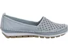 Gemini 003128-01 Damen Ballerina Slipper Mokassins Leder, Produktbild-Vorschau 4