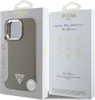 The image shows the packaging of a Guess iPhone case. The packaging is open, revealing the case inside. The back of the packaging displays various icons and text. Náhled obrázku produktu