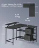 VASAGLE  L-förmige Schreibtisch Eckschreibtisch  Produktbild-Vorschau 7
