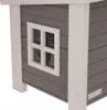 Kerbl ECO Katzenhaus Eli 57×45×43 cm Grau und Weiß Produktbild-Vorschau 1