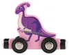 Vlak/Vláček s vagóny dinosaurus na magnety 10ks dřevo v Náhled obrázku produktu 5