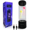 A jellyfish lamp and its packaging are displayed side-by-side. Anteprima dell’immagine prodotto