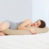 Cuscino per chi dorme sul fianco, beige, ca. 40x140 cm – Anteprima dell’immagine prodotto 1