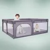 BabyGo Laufstall Playpark, grau Produktbild-Vorschau 2