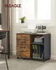 Songmics Rollcontainer Aktenschrank mit Schubladen Produktbild-Vorschau 3