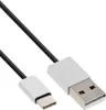 InLine USB 2.0 Kabel, USB-C Stecker an A Stecker, Produktbild-Vorschau 3