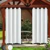 Outdoor Vorhang Wetterfest Sonnenschutz, Vorhänge mit Ösen Produktbild-Vorschau 10