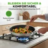 NutriChef roestvrijstalen pannenset, 7-delig – koekenpannen Productafbeelding-voorbeeld 6