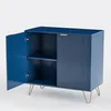 Fortuna Lai Sideboard Marineblau Küchenschrank mit 2 Türen, Produktbild-Vorschau 3