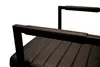 Esszimmerstuhl Freischwinger schwarz Eisengestell PARZIVO Produktbild-Vorschau 4