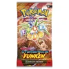 A Pokémon trading card booster pack with colorful artwork and text. Anteprima dell’immagine prodotto