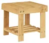 Poggiapiedi Relaxdays in bambù, fino a 100 kg, sgabello Anteprima dell’immagine prodotto 9