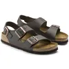 Birkenstock Milano regular braun dunke Produktbild-Vorschau 2