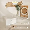 Creative Deco Weiße Holzkiste mit Deckel Kartenbox Hochzeit Produktbild-Vorschau 4