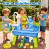 Kinder-Wassertisch, 4-in-1 Spiel-Wasserbecken mit Produktbild-Vorschau 3