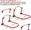Set cavalletto per montaggio moto anteriore+posteriore Anteprima dell’immagine prodotto 2