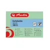 herlitz Karteikarten, DIN A7, liniert, grn Voir les images du produit 8