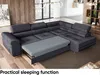 MEBLINI Schlafcouch mit Bettkasten - Ecksofa mit Produktbild-Vorschau 5