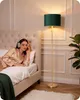 EDISHINE Stehlampe Wohnzimmer, Vintage Stehleuchte mit Produktbild-Vorschau 7