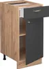 Küchenunterschrank Vicco Fame-Line Anthrazit-Gold 40 cm Produktbild-Vorschau 5
