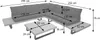 Garten-Garnitur MCW-H54, Garnitur Sitzgruppe Lounge-Set, Produktbild-Vorschau 6