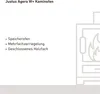 Justus | Kaminofen | Agero W+ | 7 kW | Stahl Schwarz Produktbild-Vorschau 8