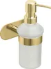 WENKO Turbo-Loc® Seifenspender Mod. Orea Gold Matt, Produktbild-Vorschau 1