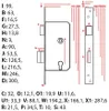 KOTARBAU® Einsteckschloss 90x63mm Rechts mit Profilzylinder Produktbild-Vorschau 3