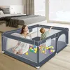 Baby Laufgitter faltbar 120x160cm Laufstall Krabbelgitter Produktbild-Vorschau 3