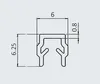 Abdeck-/Einlassprofil Kunststoff für 20x20 & 20x40 Nut 5 Produktbild-Vorschau 2