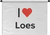 MuchoWow® Wandteppich Wandbehang Ich liebe - Loes - Mädchen Produktbild-Vorschau 1