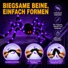 Halloween Deko Riesenspinne XXL 150cm, LED Spinne mit roten Produktbild-Vorschau 5