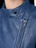 Giacca da donna in pelle Tazzio F523 (blu navy, M) Anteprima dell’immagine prodotto 4