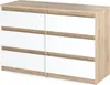 Kommode „HIT“, 6 Schubladen, 100 cm, Sonoma-Eiche / Produktbild-Vorschau 3