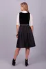 Edelnice Midi Dirndl Evi Samt Schwarz 48 Produktbild-Vorschau 10
