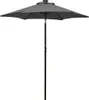 vidaXL Parasol avec éclairage LED Anthracite 200x211 cm Alu Voir les images du produit 7