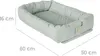 roba Babylounge 3 en 1 'roba style', Kuschelnest, frosty Voir les images du produit 3